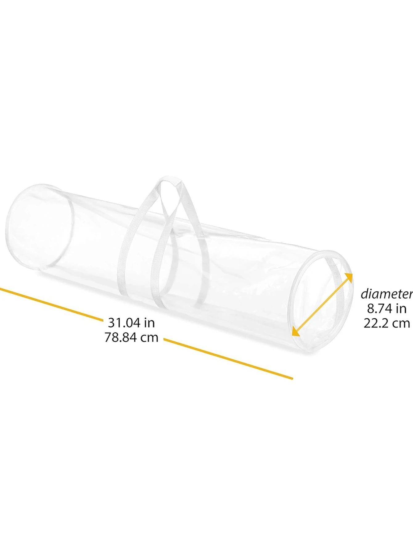 Gift Wrapping Paper Storage Bag New Storage Bag Transparent Bag Zipper Packaging with Handle LargeCapacity Waterproof StorageBag