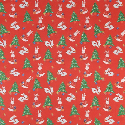 10 Pcs Christmas Gift Wrapping Paper Set, Thick Kraft Cartoons Wrap for Holiday Presents, Featuring Santa, Reindeer, Christmas Trees - Festive Assorted Designs Without Accessories