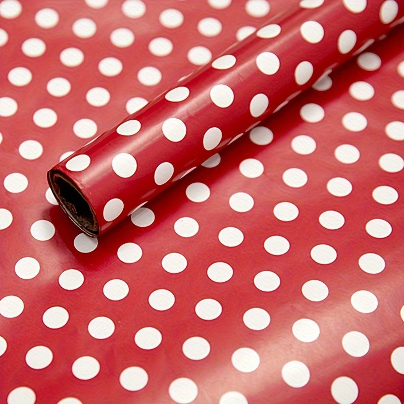 10pcs Holiday Red Plaid & Snowflake Gift Wrapping Paper Set - Festive Paper for Christmas, Weddings, Valentine's, Birthdays | Patterned Wrap Pack with No Accessories, Paper Material