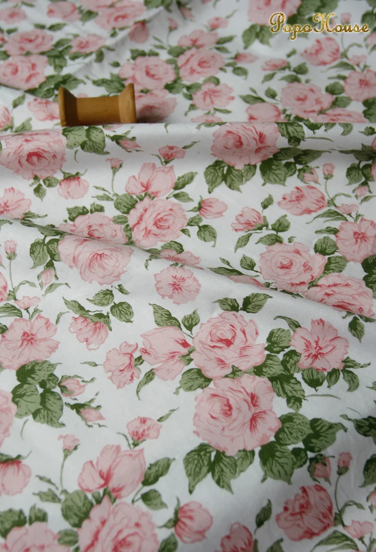 160x50cm New Floral Cute Twill Cotton Fabric Children's Clothing Apparel Fabric Handmade Diy Cloth