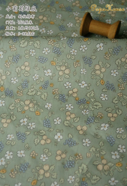 160x50cm New Floral Cute Twill Cotton Fabric Children's Clothing Apparel Fabric Handmade Diy Cloth