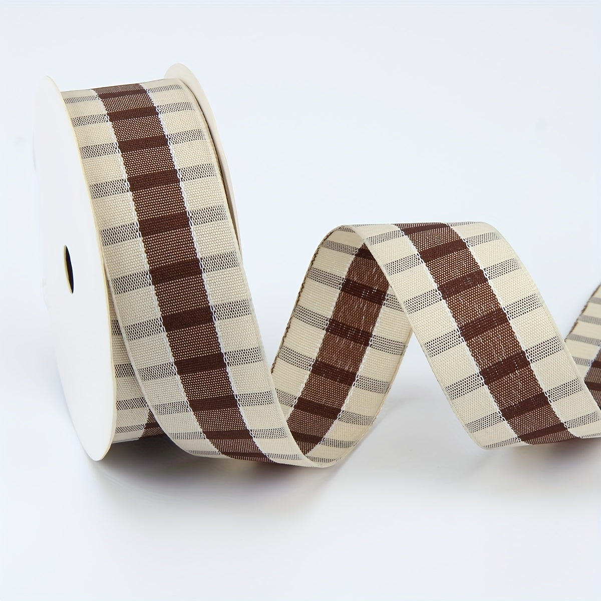 1pc, Plaid Ribbon 354.33 Inch Red Green Christmas Plaid Packaging Bag Tie Gift Box Packaging Flower Cake Packaging Ribbon Holiday Party Decoration Ribbon Handmade Jewelry Accessories, Ribbons For Bouquets, Flower Wrapping Pap