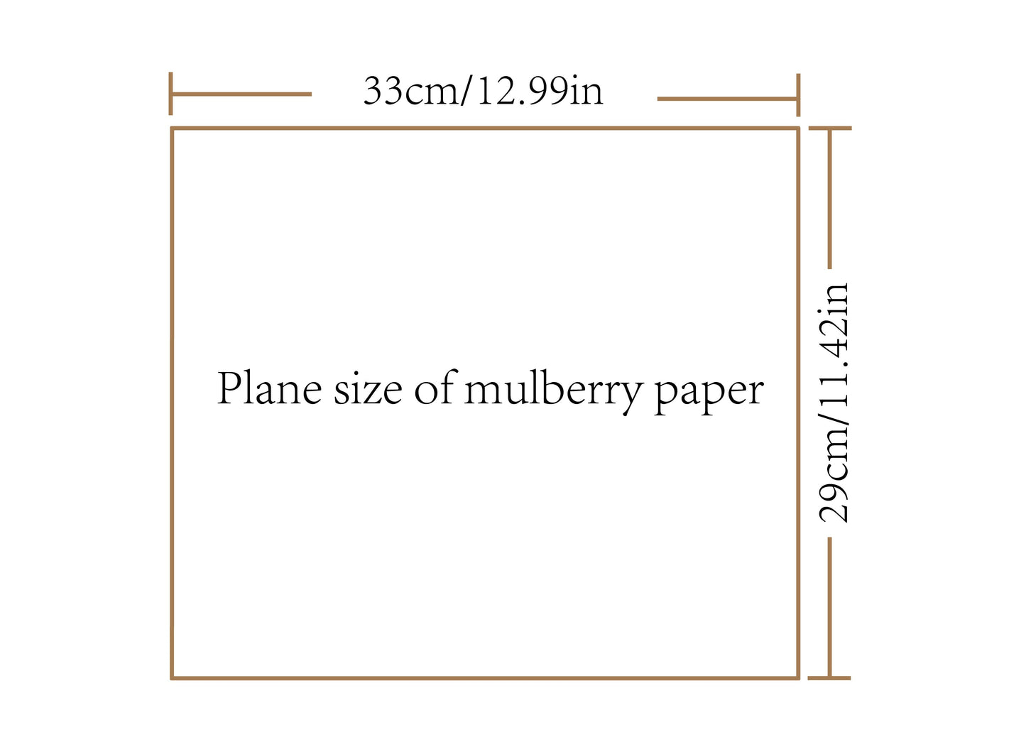 25/50/100pcs Semi-Mature Rice Paper, Manual Mulberry Paper for Calligraphy, Craft, Painting, DIY Handmade Paper, Retro Wrapping Paper, and Photographic Background Paper - 29 * 33cm (11x13in)