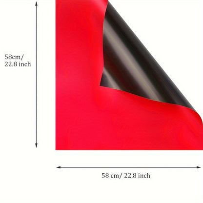 Double-Sided Color 20 Sheets Waterproof Red And Black Flower Wrapping Paper - Gift Packaging DIY Crafts, Tissue Paper, Bouquet Supplies - Any Occasion Decor, Weddings Wrap